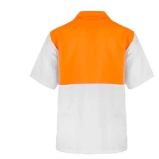 Picture of WorkCraft, Food Industry Hi Vis Two Tone Jac Shirt, Long Sleeve
